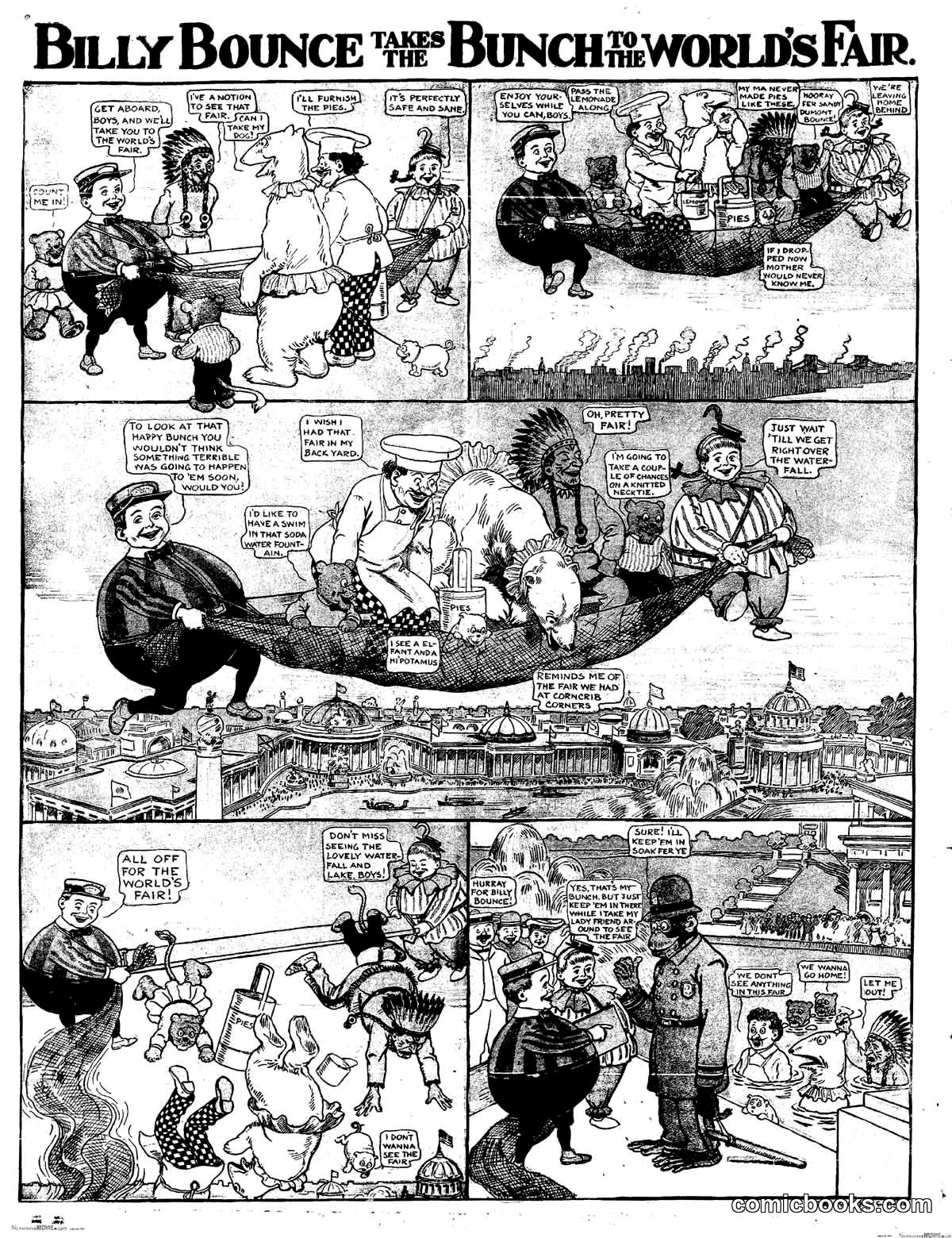 Billy Bounce Takes the Bunch to the World's Fair