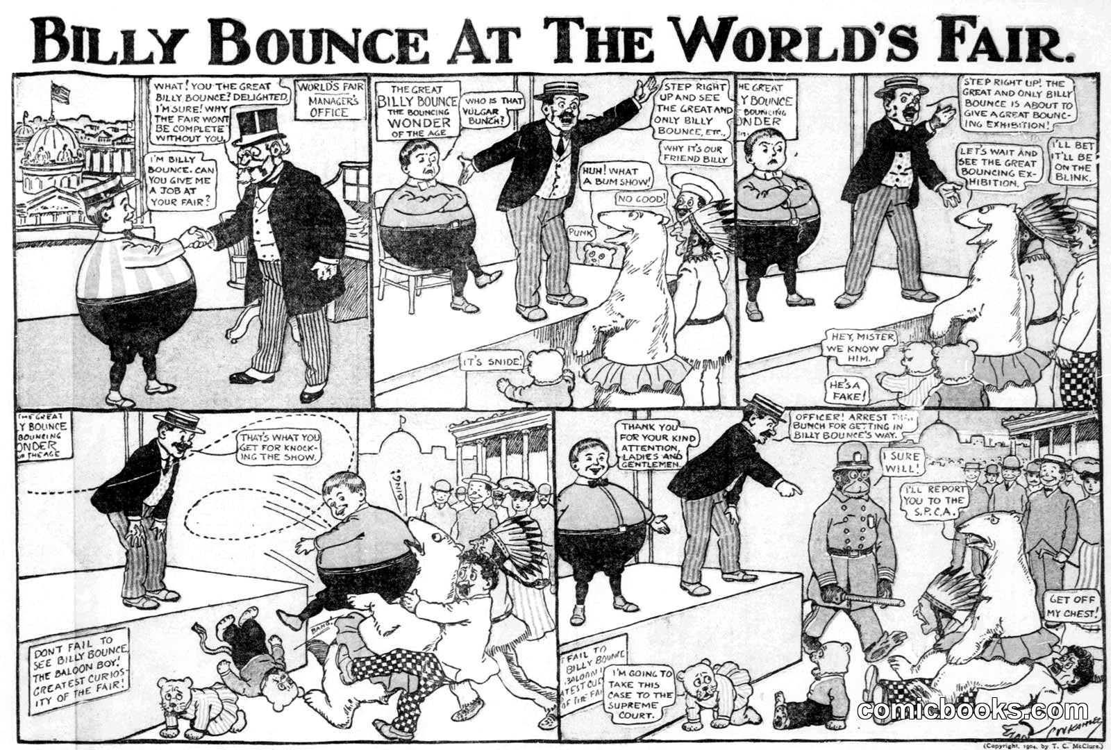 Billy Bounce at the World's Fair