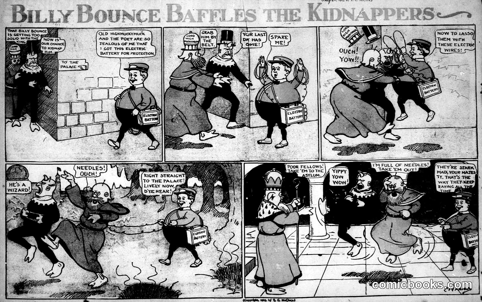 Billy Bounce Baffles the Kidnappers