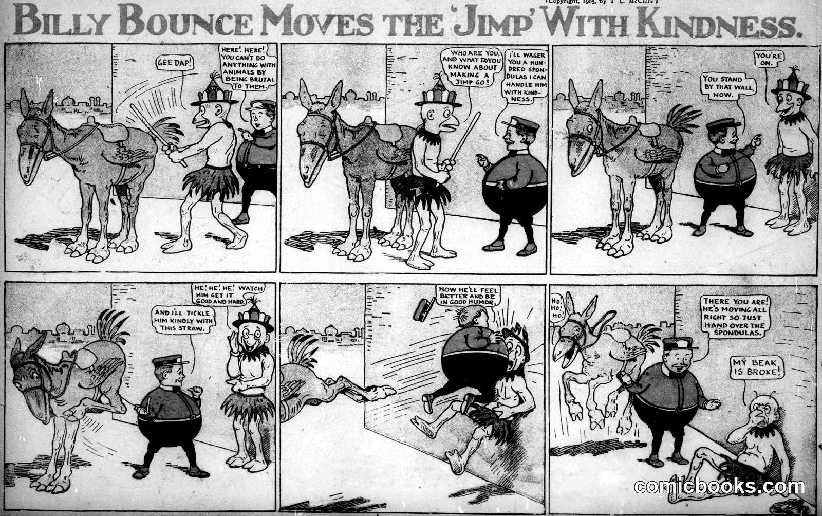 Billy Bounce Moves the Jimp With Kindness