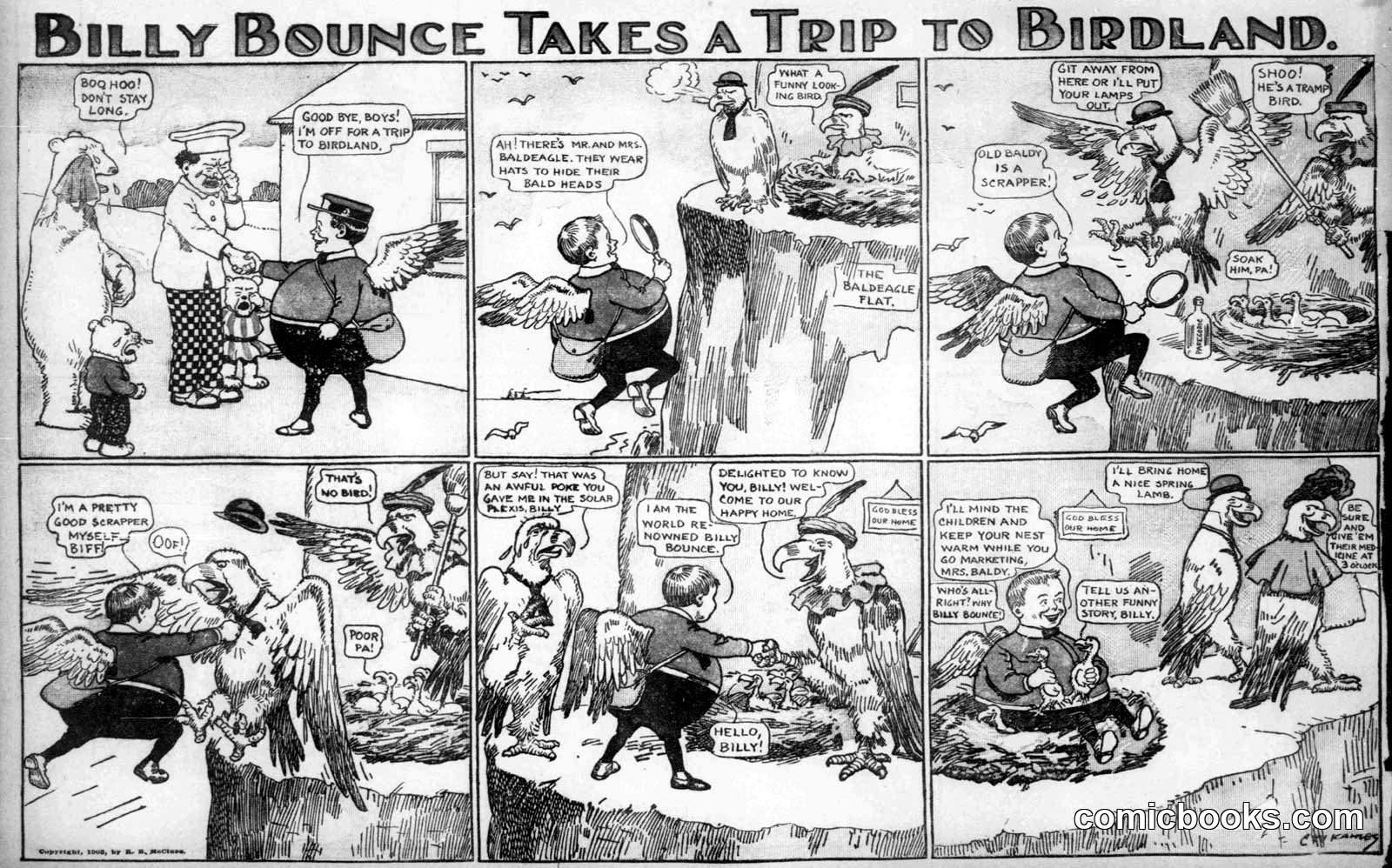 Billy Bounce Takes a Trip to Birdland