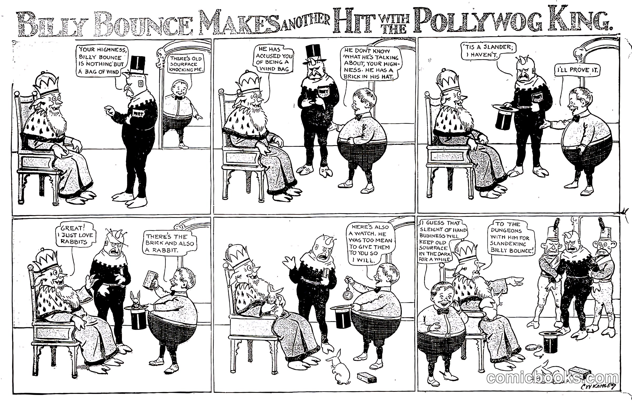 Billy Bounce Makes Another Hit with Polly Wog King