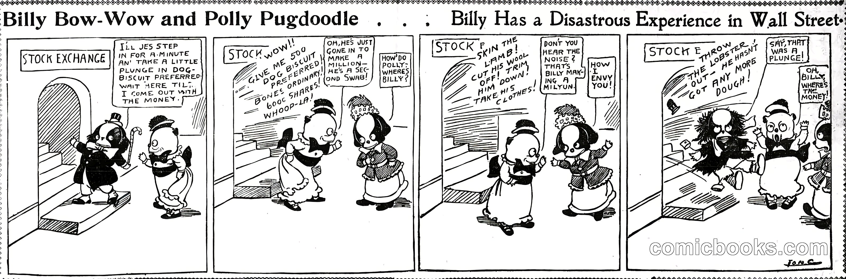 Billy Bow-Wow and Polly Pugdoodle