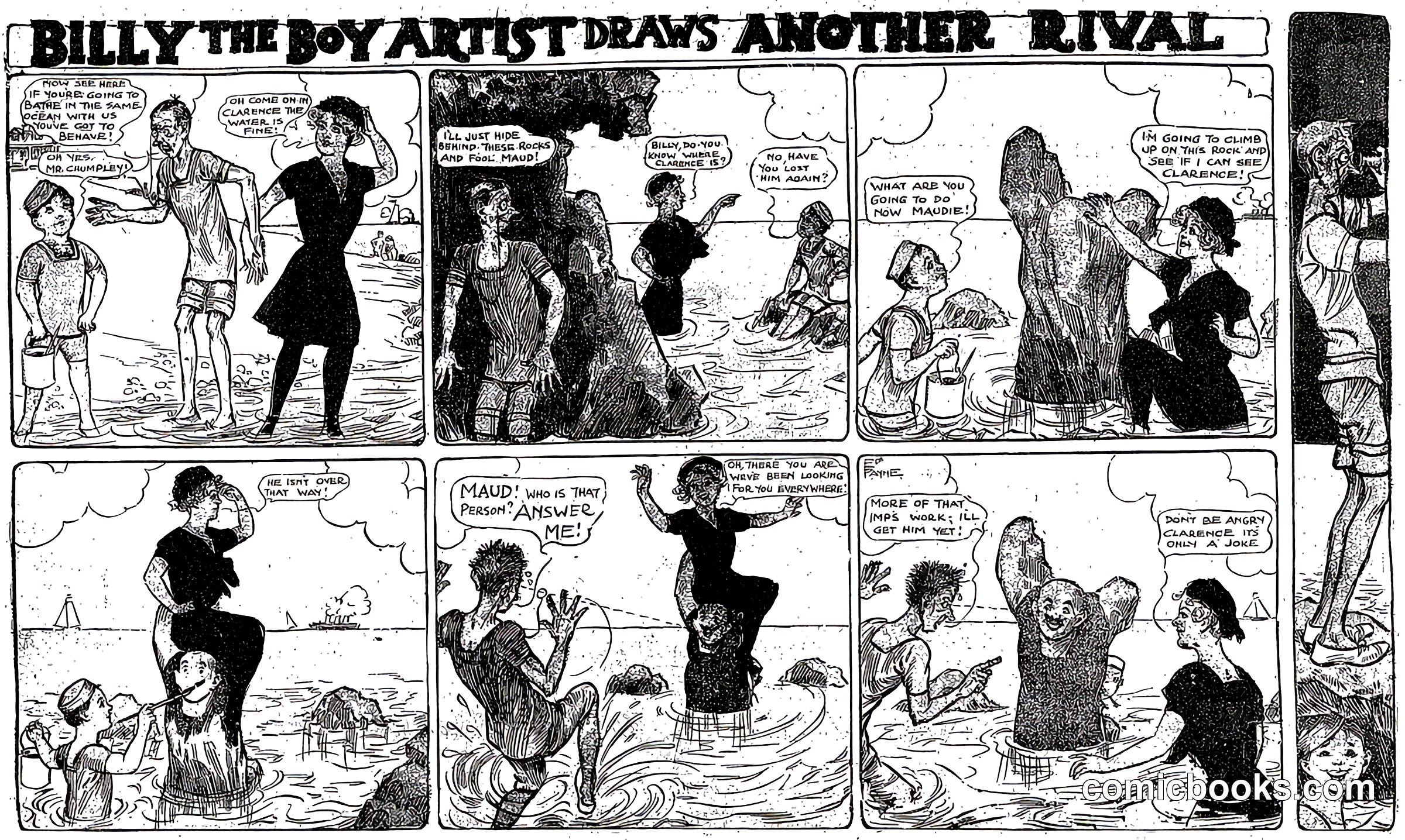 Billy the Boy Artist Draws Another Rival