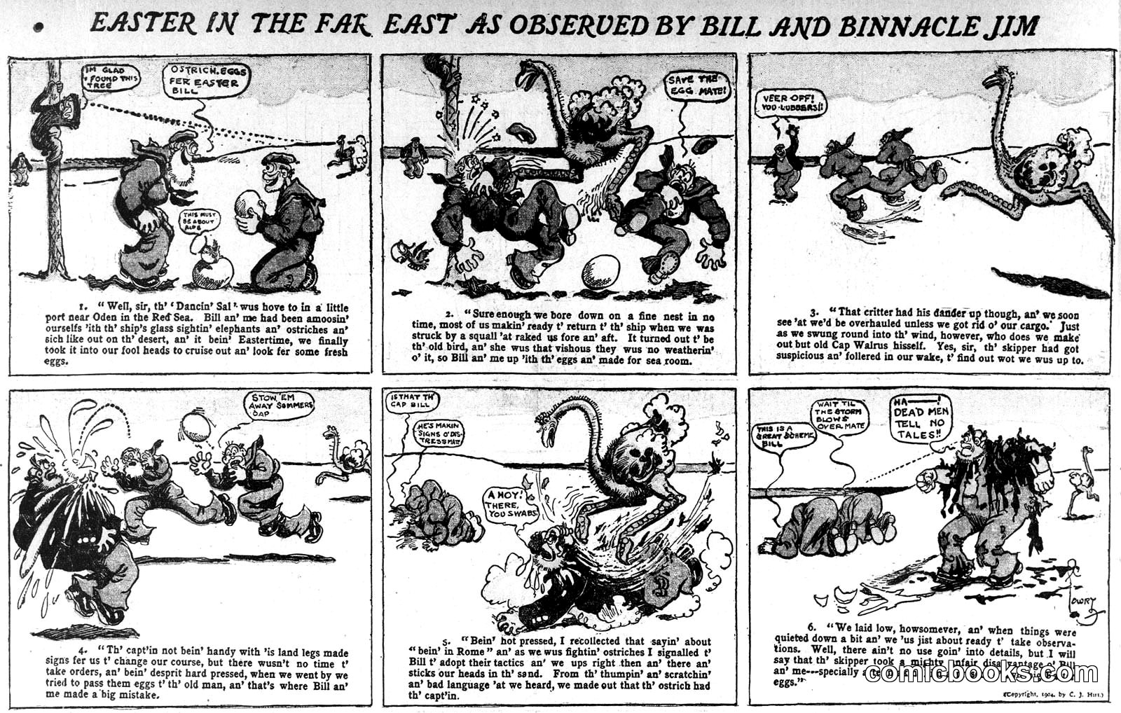 Easter in the Far East as Observed by Bill and Binnacle Jim