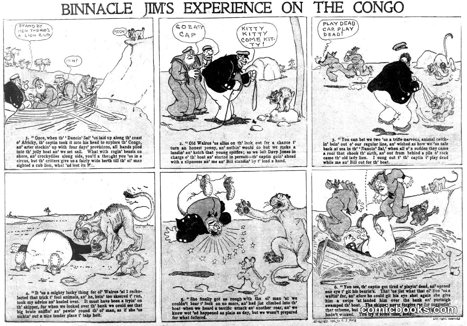 Binnacle Jim's Experience on the Congo