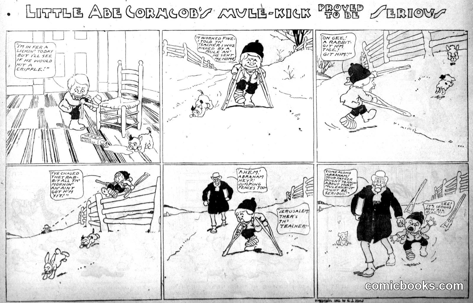 Little Abe Coragoby's Mule-Kick Proved To Be Serious