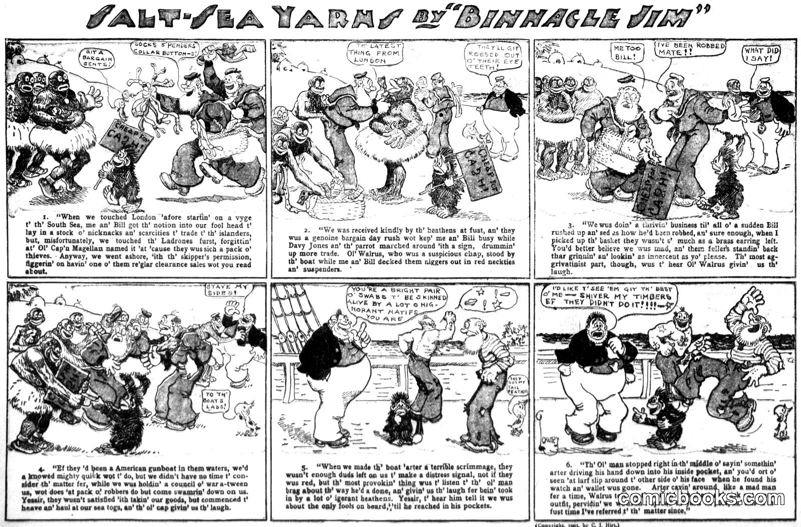 Salt-Sea Yarns by Binnacle Jim