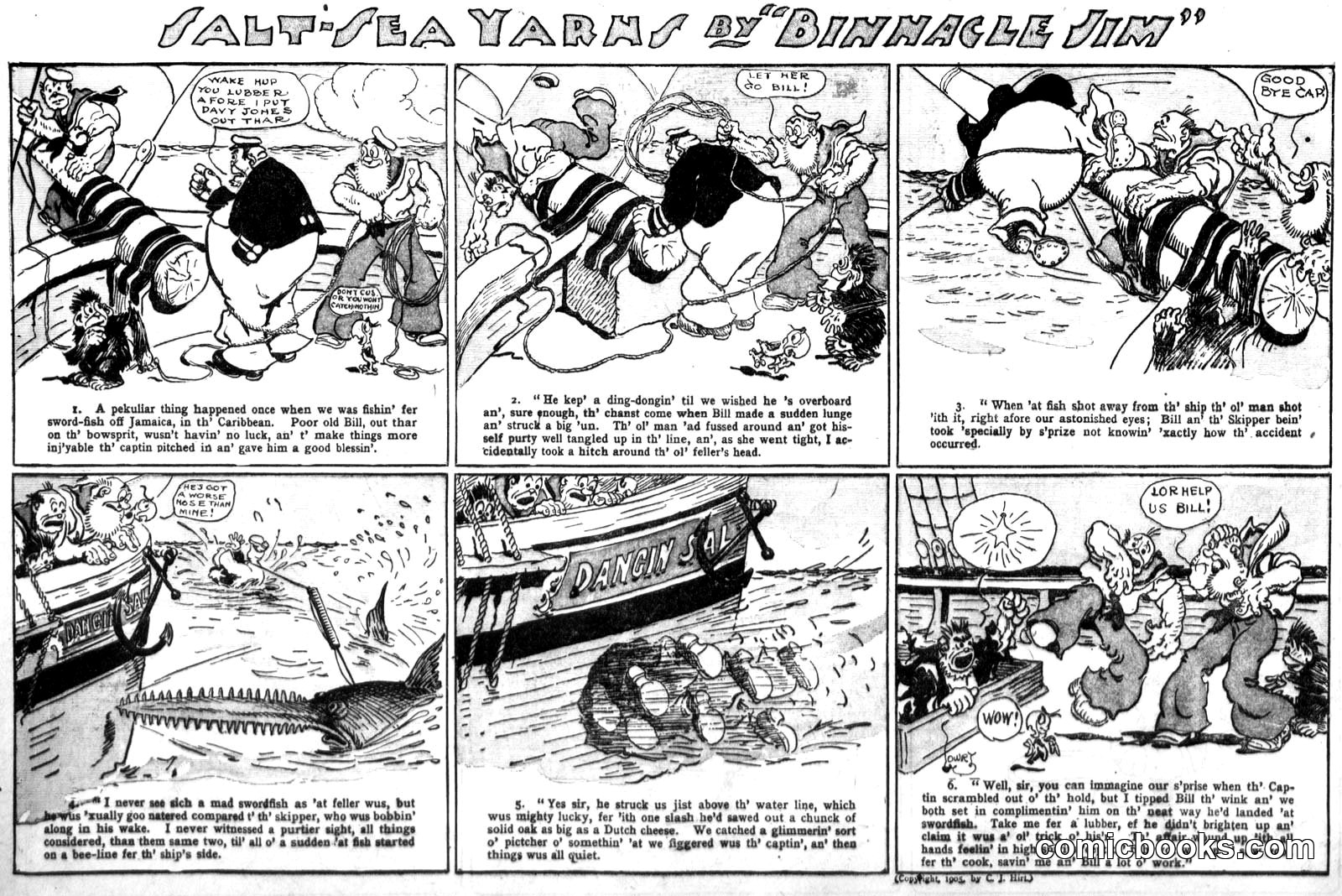 Salt-Sea Yarns: 'Binnacle Jim'