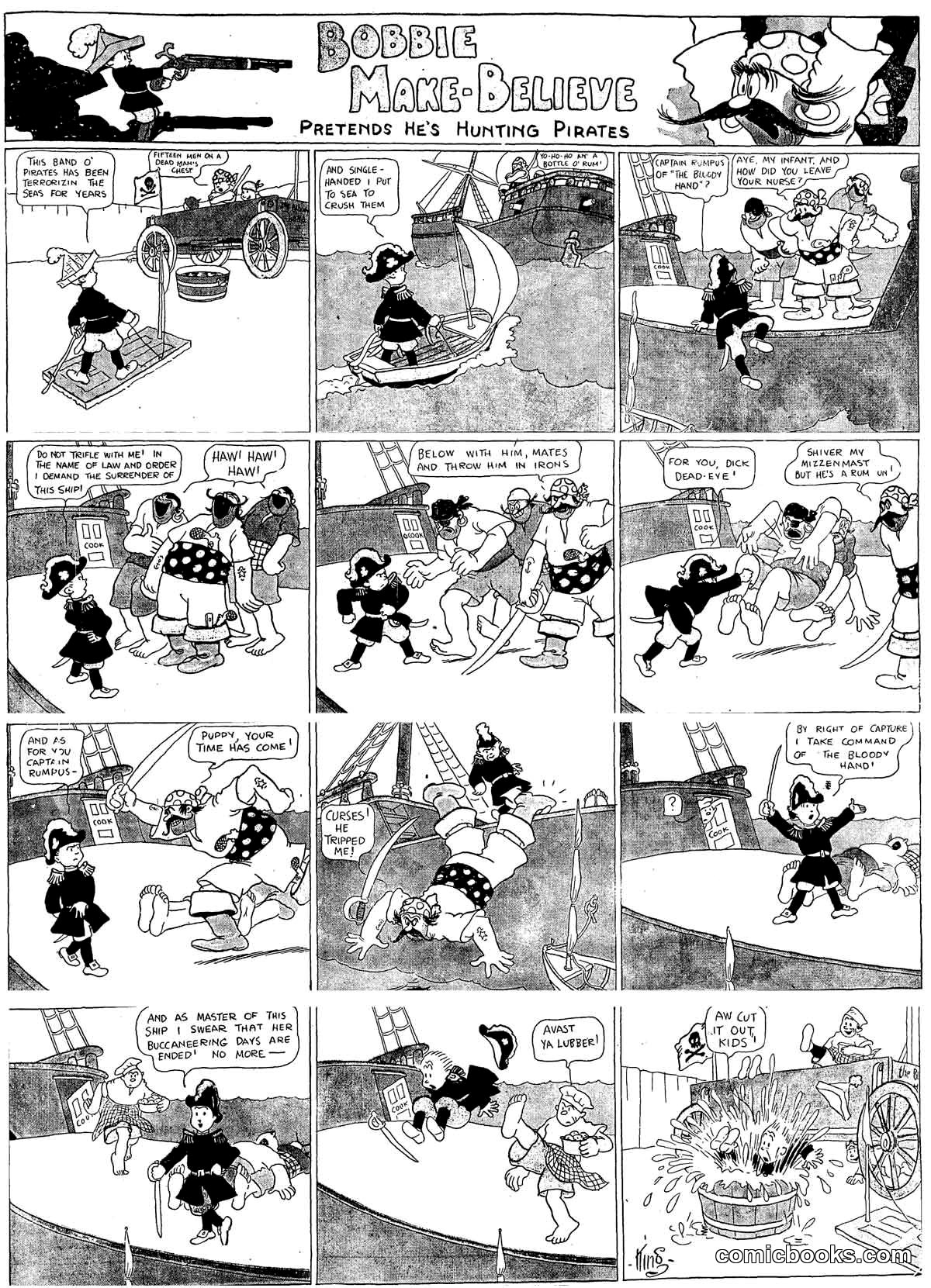 Bobby Make-Believe: Pretend Hunting Pirates