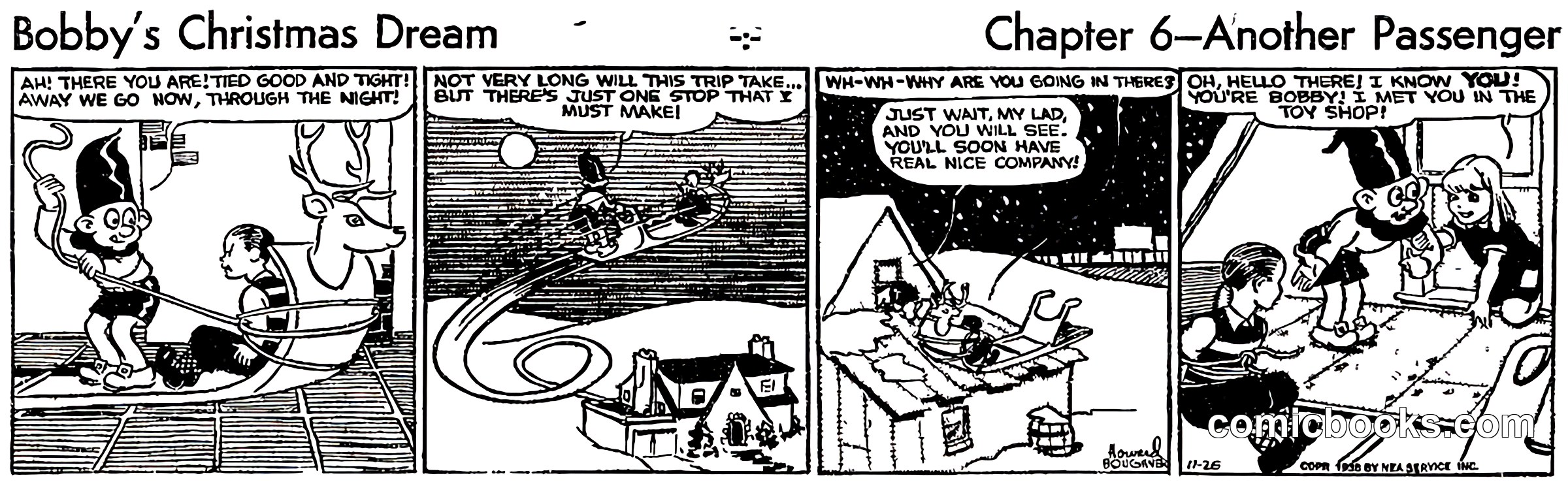 Bobby's Christmas Dream, Chapter 6—Another Passenger