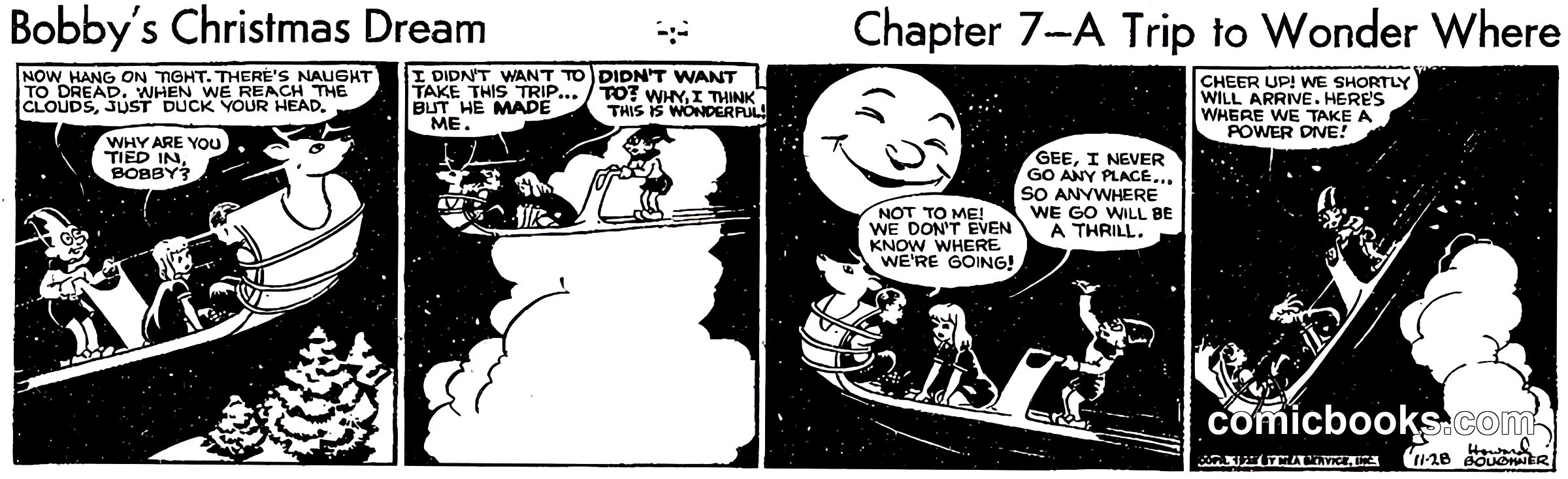 Bobby's Christmas Dream, Chapter 7—A Trip to Wonder Where