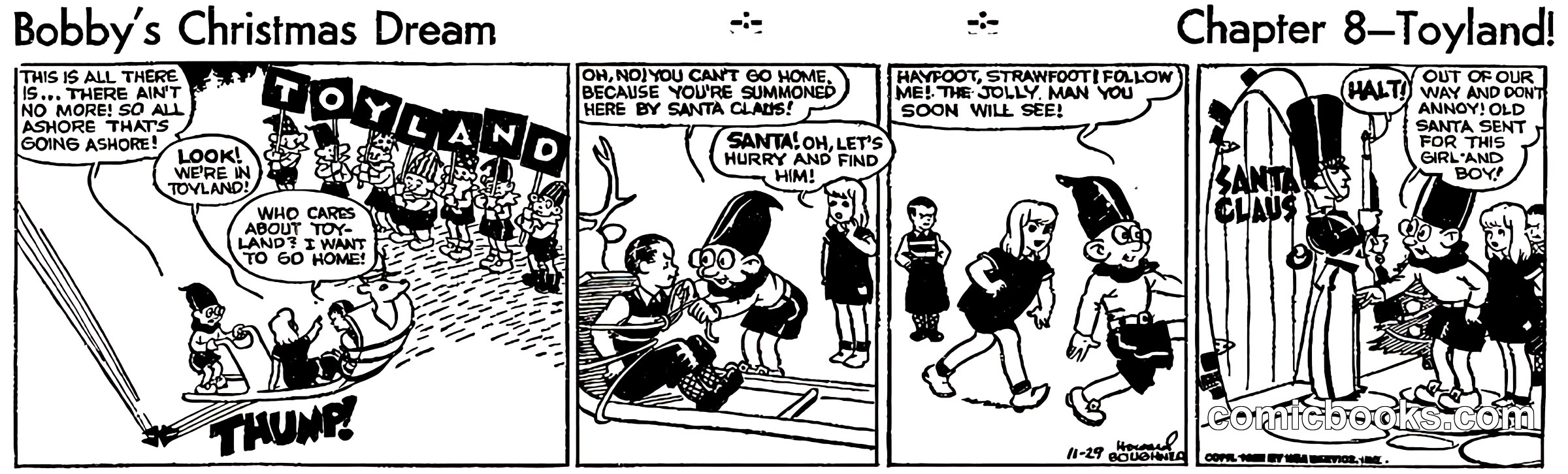 Bobby's Christmas Dream, Chapter 8—Toyland!