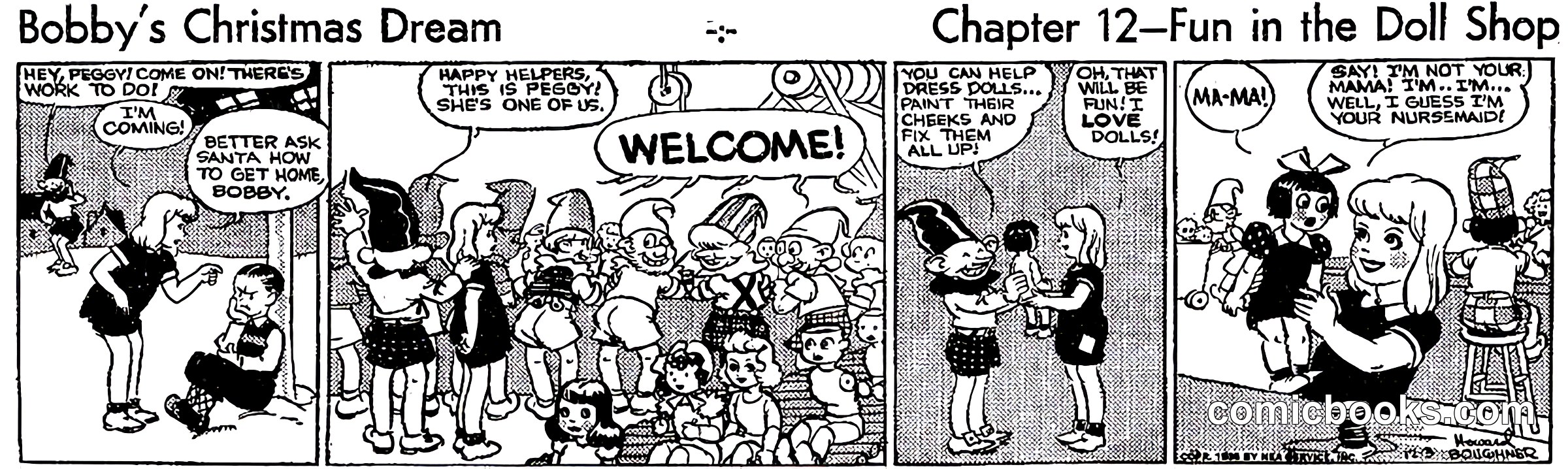 Bobby's Christmas Dream, Chapter 12—Fun in the Doll Shop