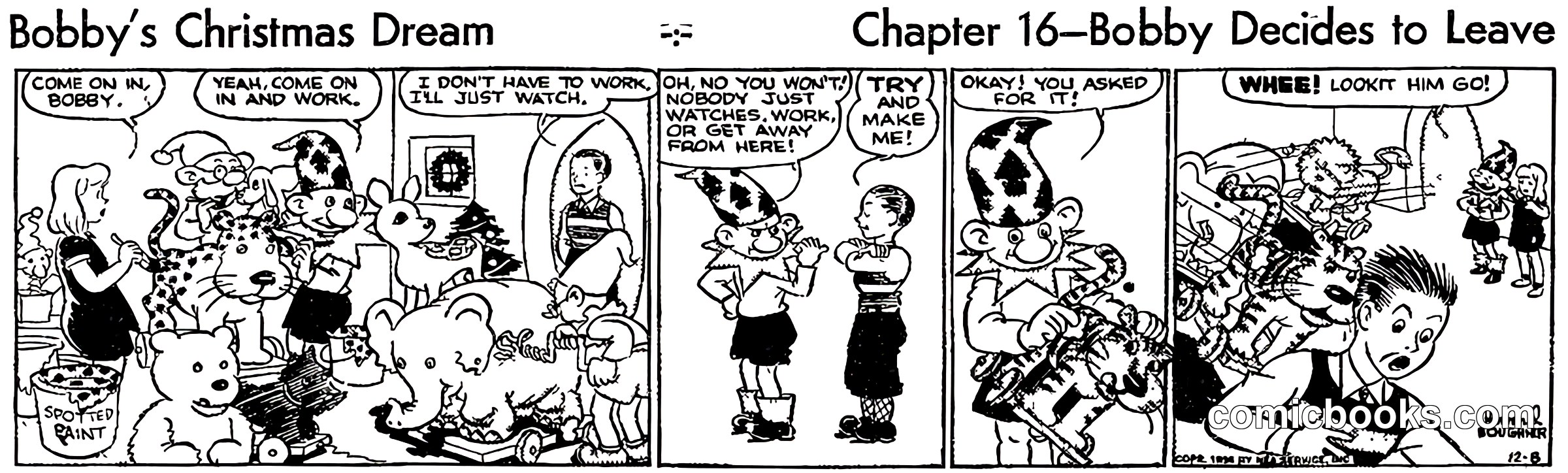 Bobby's Christmas Dream, Chapter 16—Bobby Decides to Leave