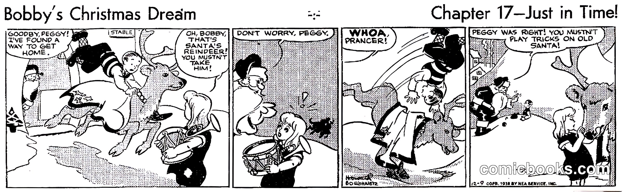 Bobby's Christmas Dream, Chapter 17—Just in Time!