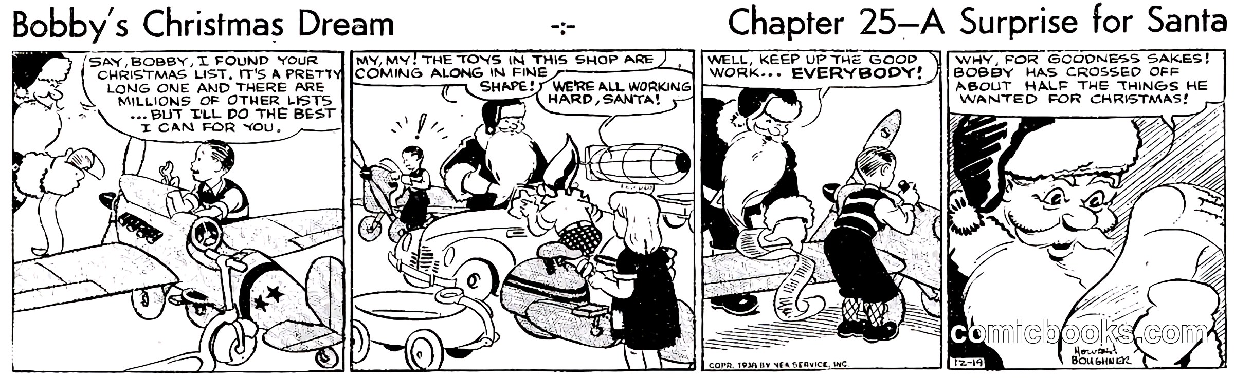 Bobby's Christmas Dream, Chapter 25—A Surprise for Santa