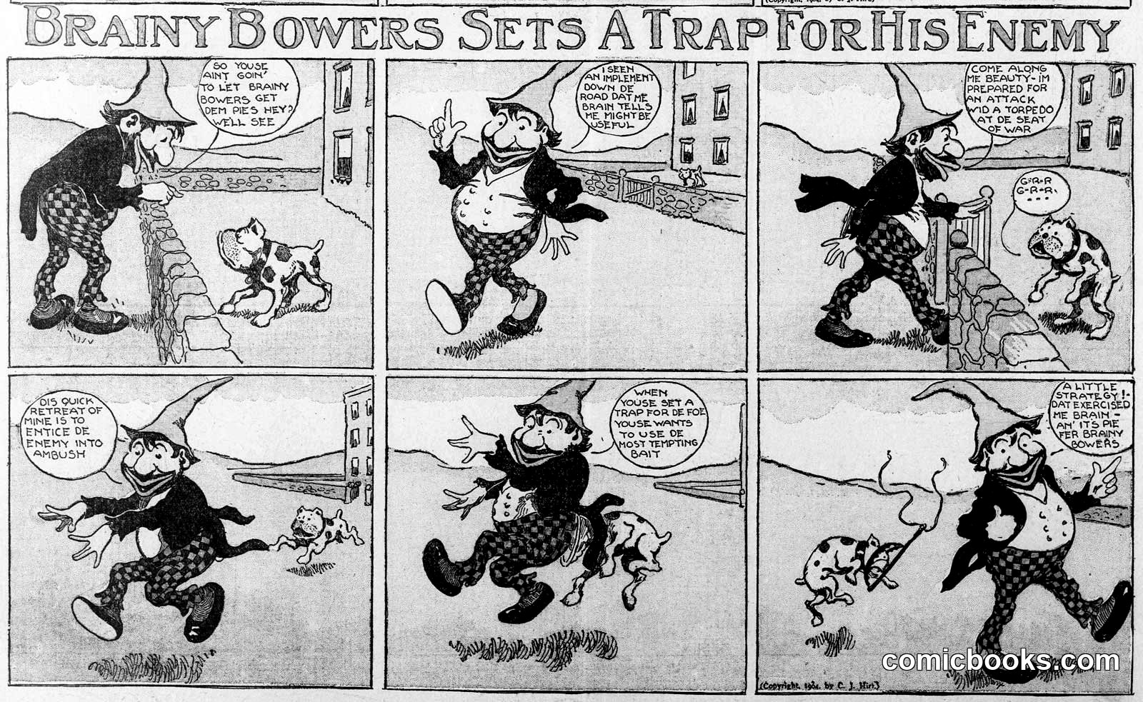Brainy Bowers Sets a Trap for His Enemy