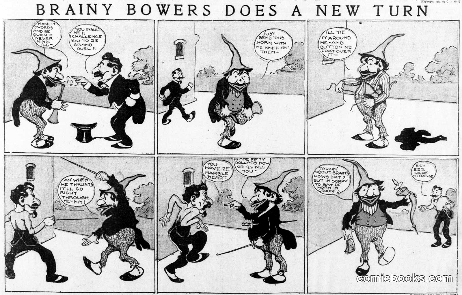 Brainy Bowers Does a New Turn