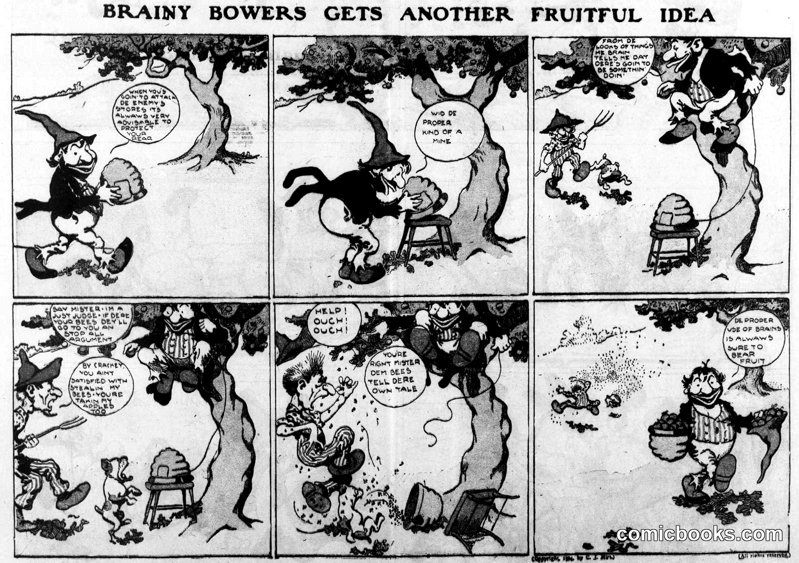 Brainy Bowers Gets Another Fruitful Idea