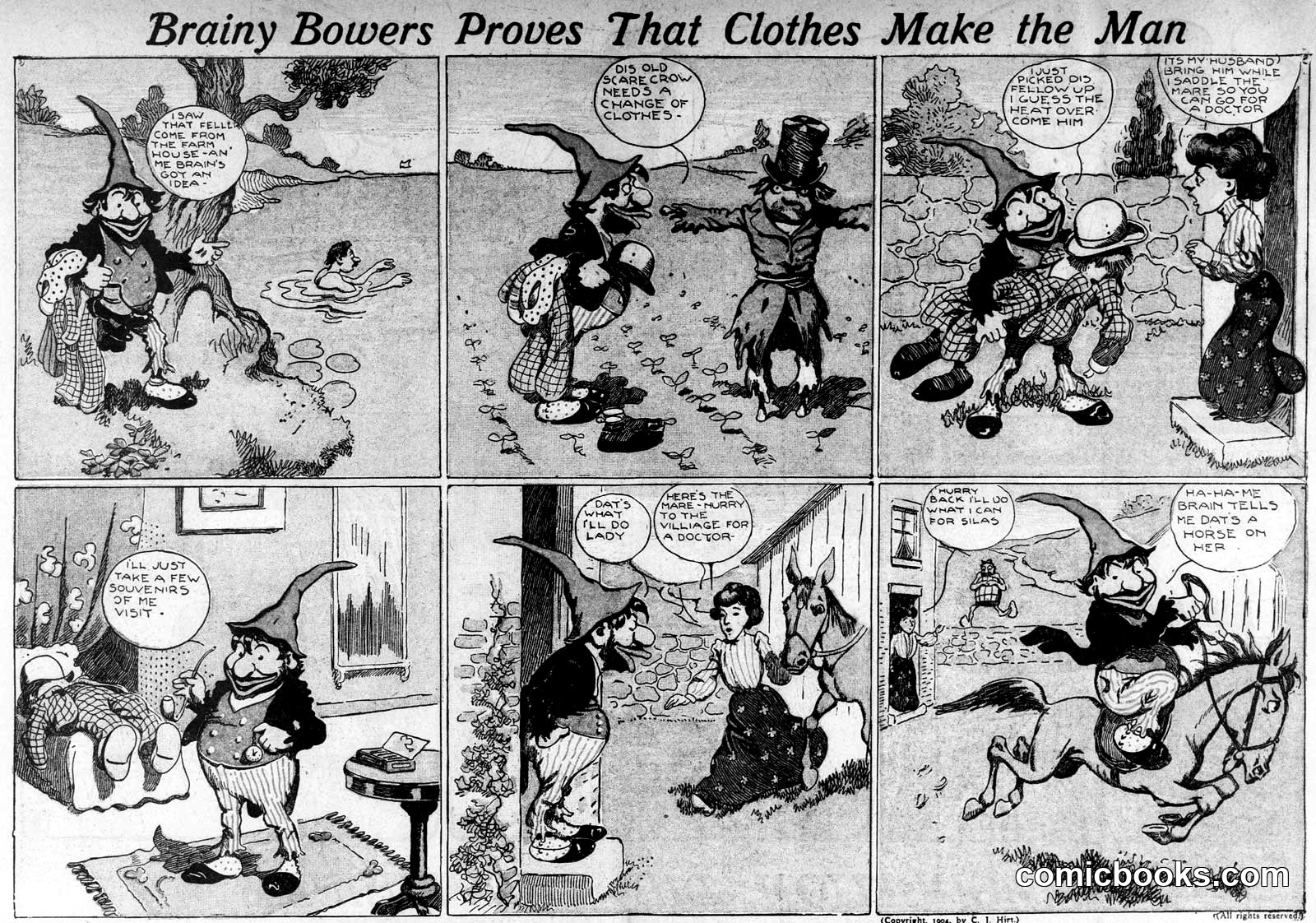 Brainy Bowers Proves That Clothes Make the Man