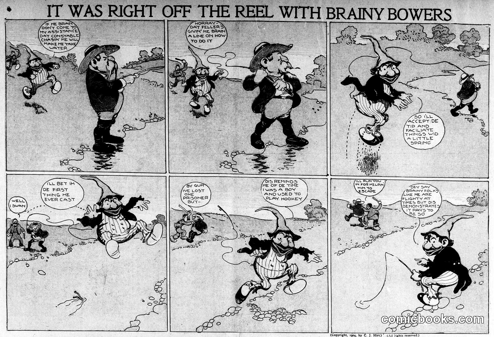 It Was Right Off the Reel with Brainy Bowers