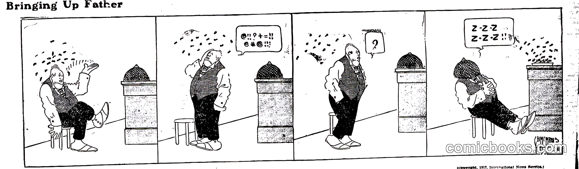 Bringing Up Father — July 21, 1917