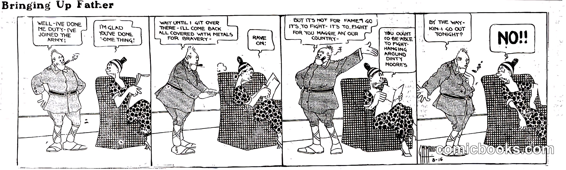 Bringing Up Father — 1917-08-21