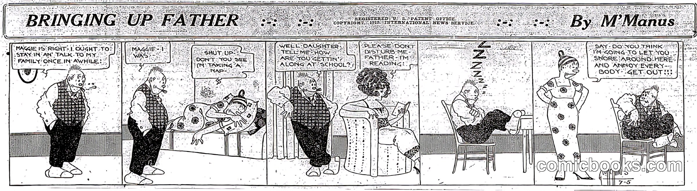 Bringing Up Father — 1919-07-05