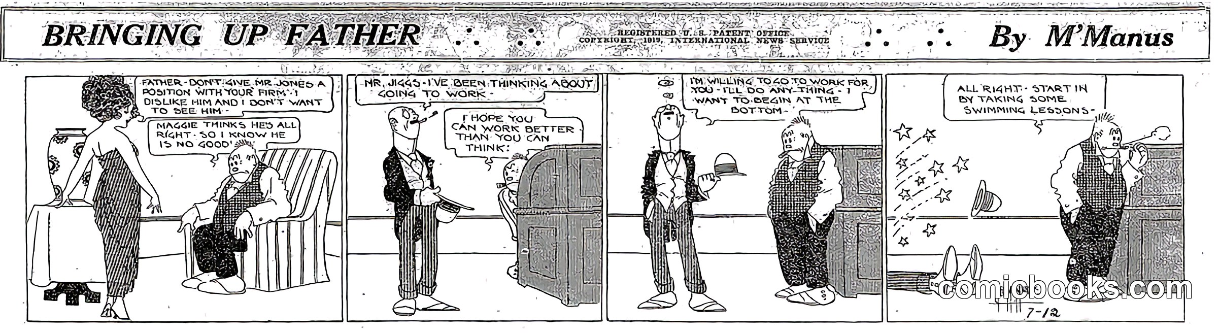 Bringing Up Father — 1919-07-12