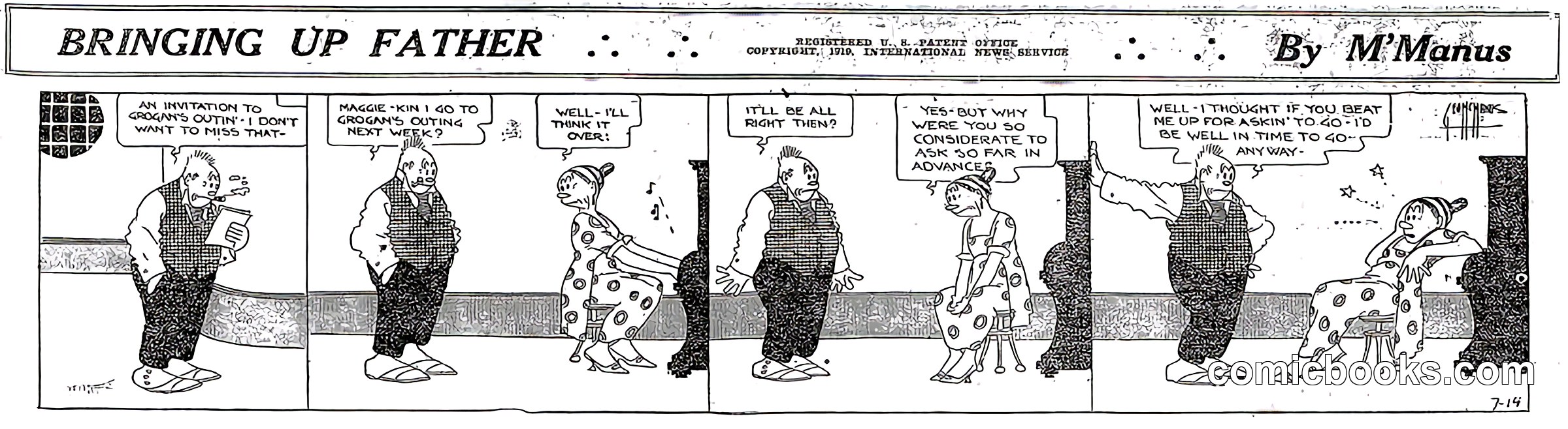 Bringing Up Father — 1919-07-14
