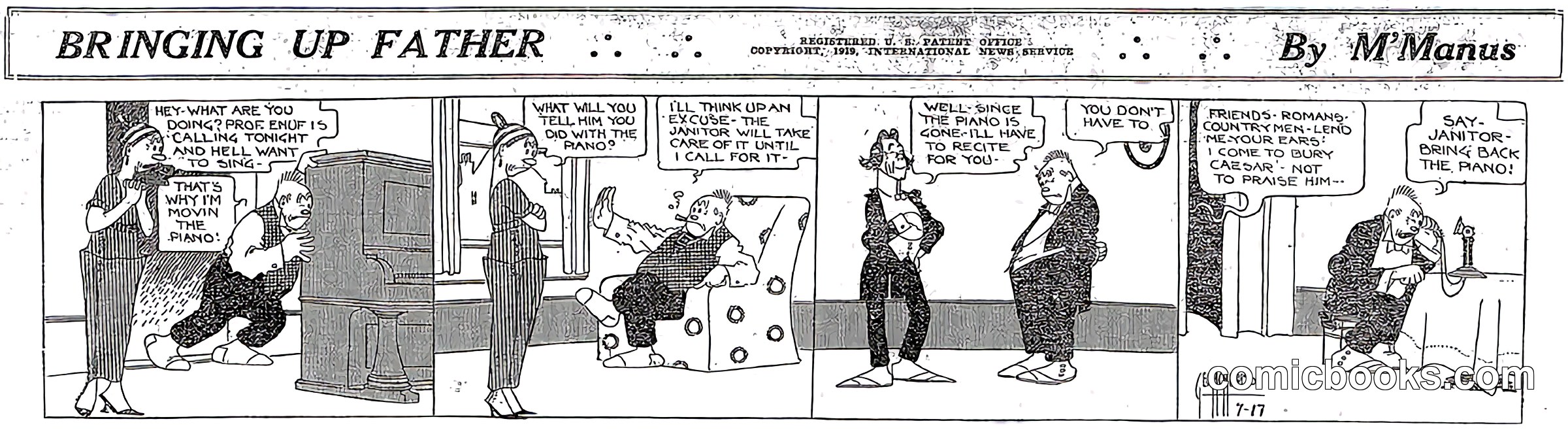 Bringing Up Father — 1919-07-17