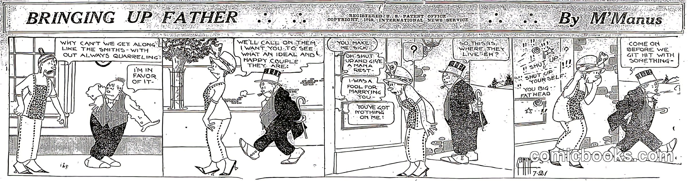 Bringing Up Father — 1919-07-21