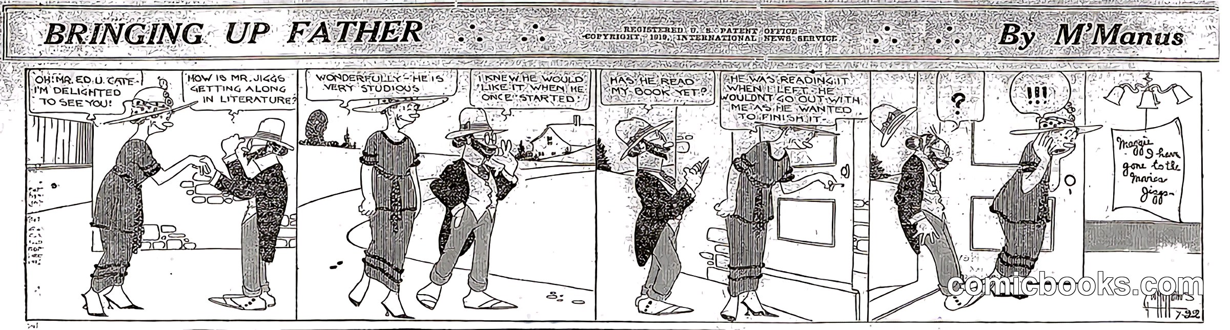 Bringing Up Father — 1919-07-22