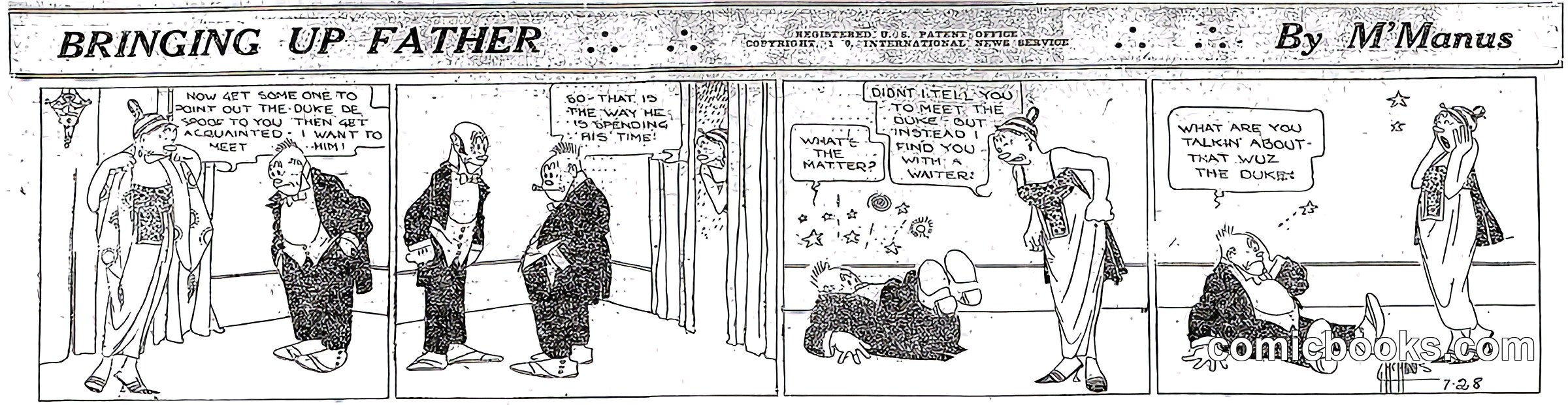 Bringing Up Father — 1919-07-28
