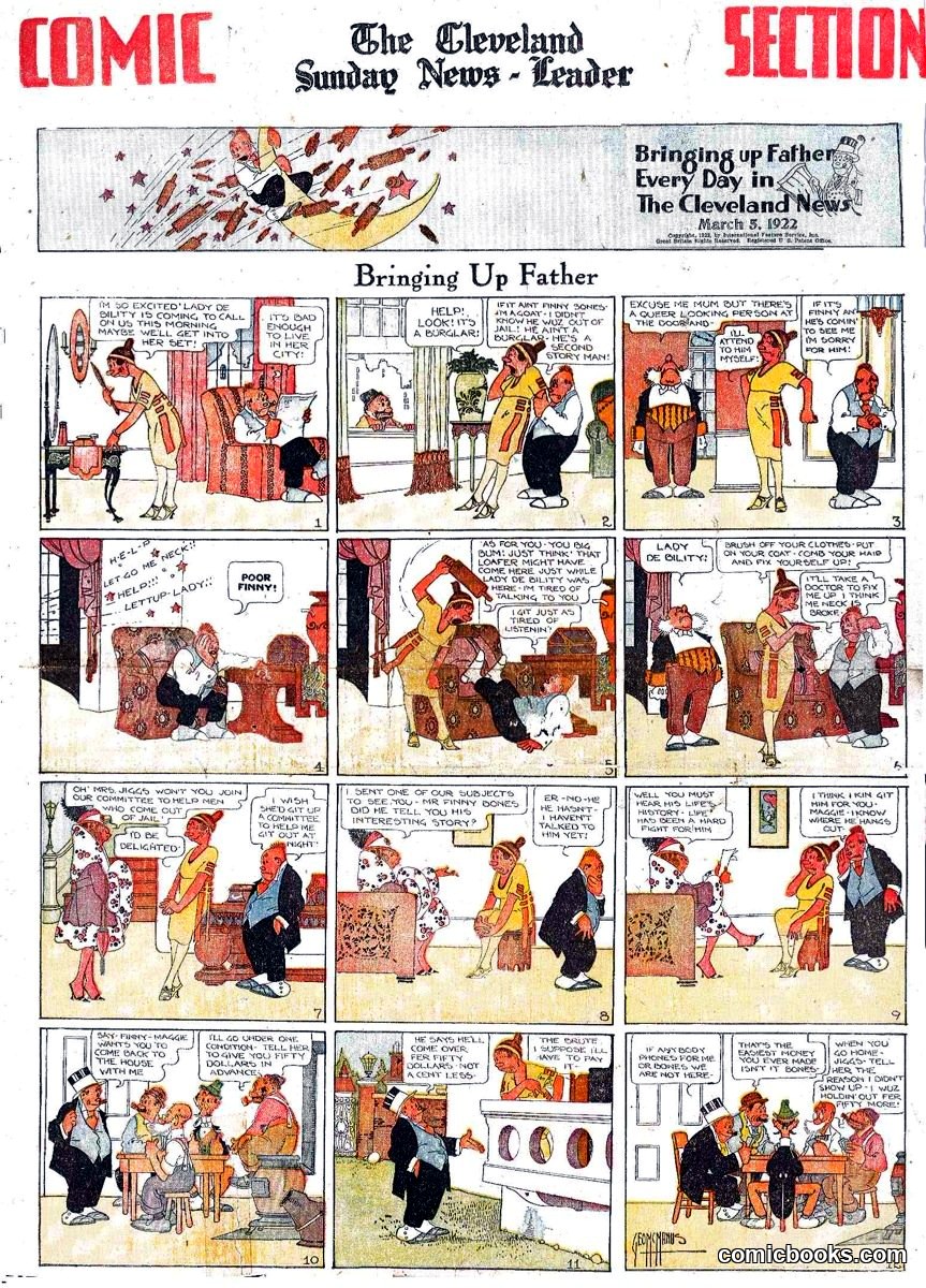 Bringing Up Father — 1922-03-05
