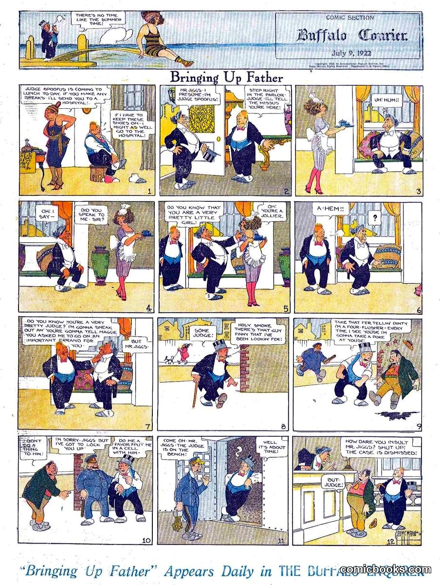 Bringing Up Father — 1922-07-09