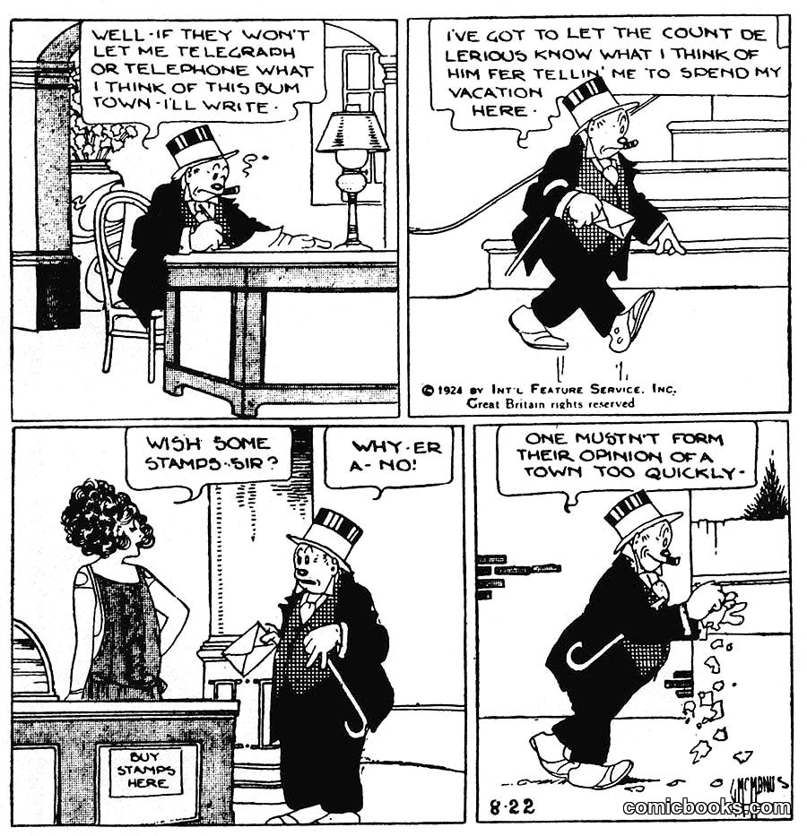Bringing Up Father — 22 August 1924