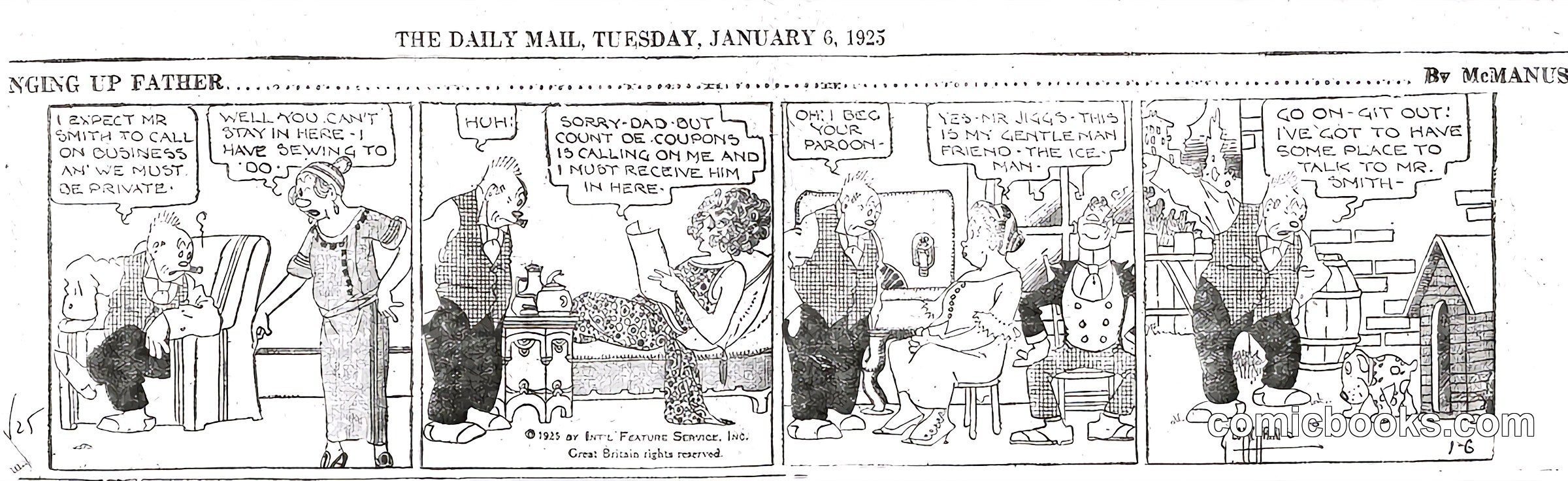 Bringing Up Father — 1925-01-06