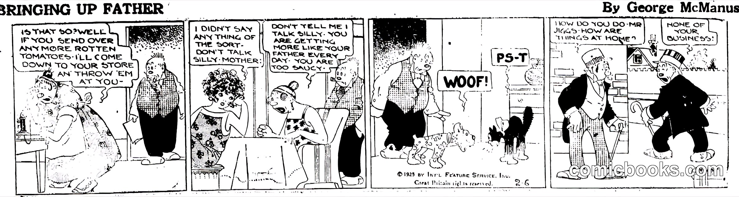 Bringing Up Father — February 6, 1925