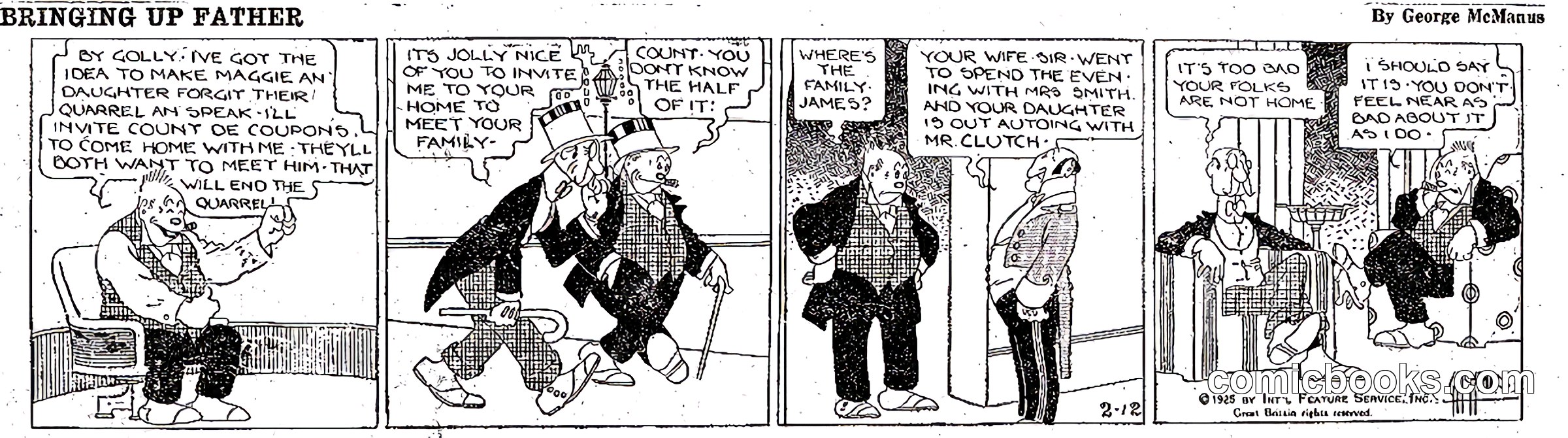 Bringing Up Father — 1925-02-12