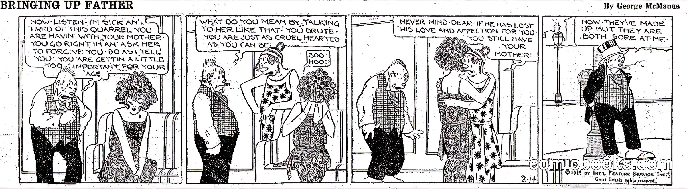 Bringing Up Father — 1925-02-14