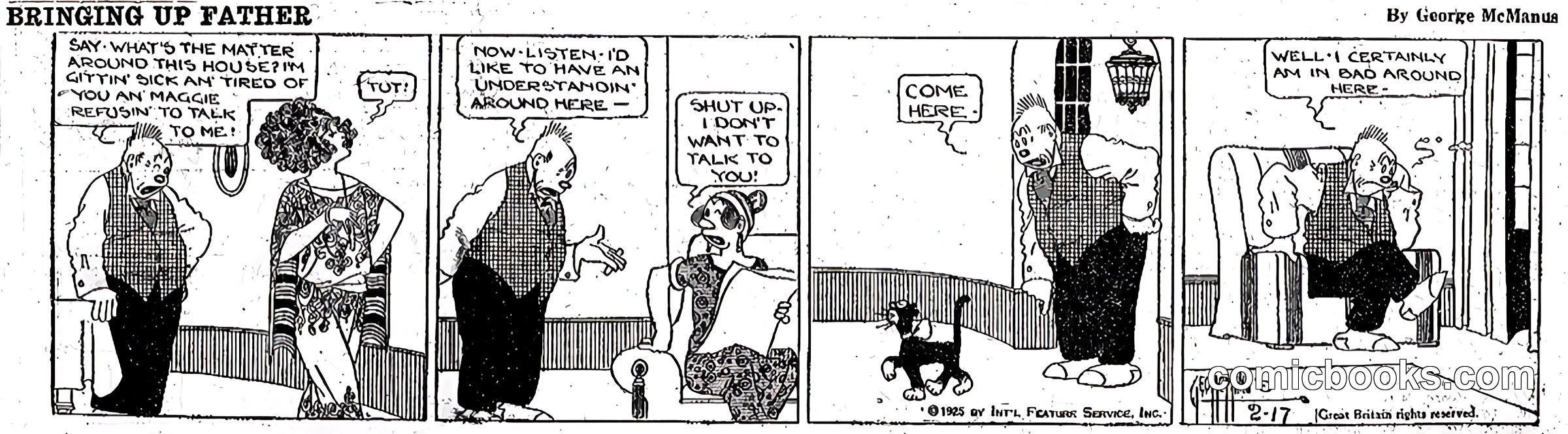 Bringing Up Father — 17 February 1925
