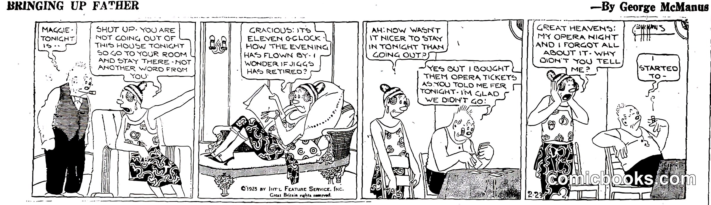 Bringing Up Father — 1925-02-23