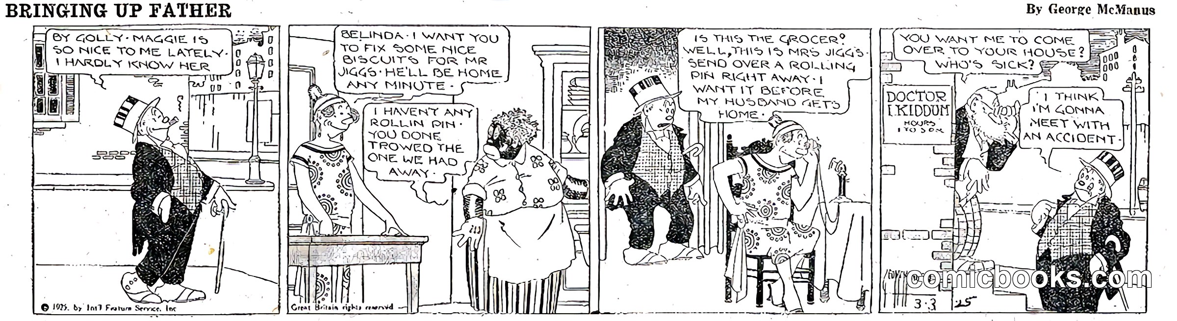 Bringing Up Father — 1925-03-03
