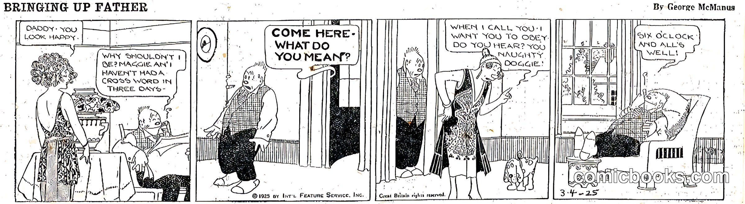 Bringing Up Father — 1925-03-04