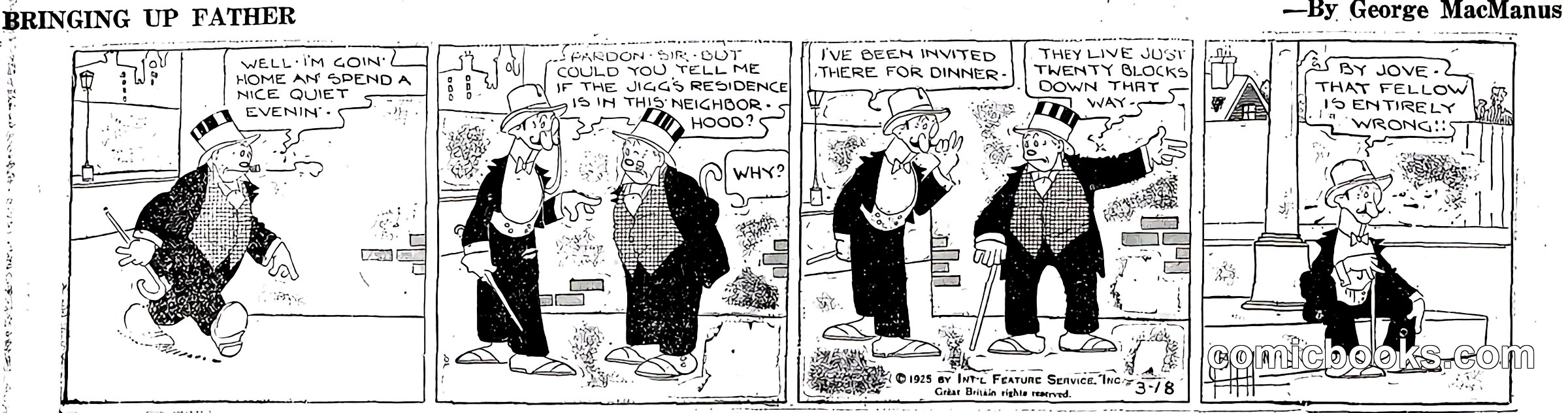 Bringing Up Father — 1925-03-18
