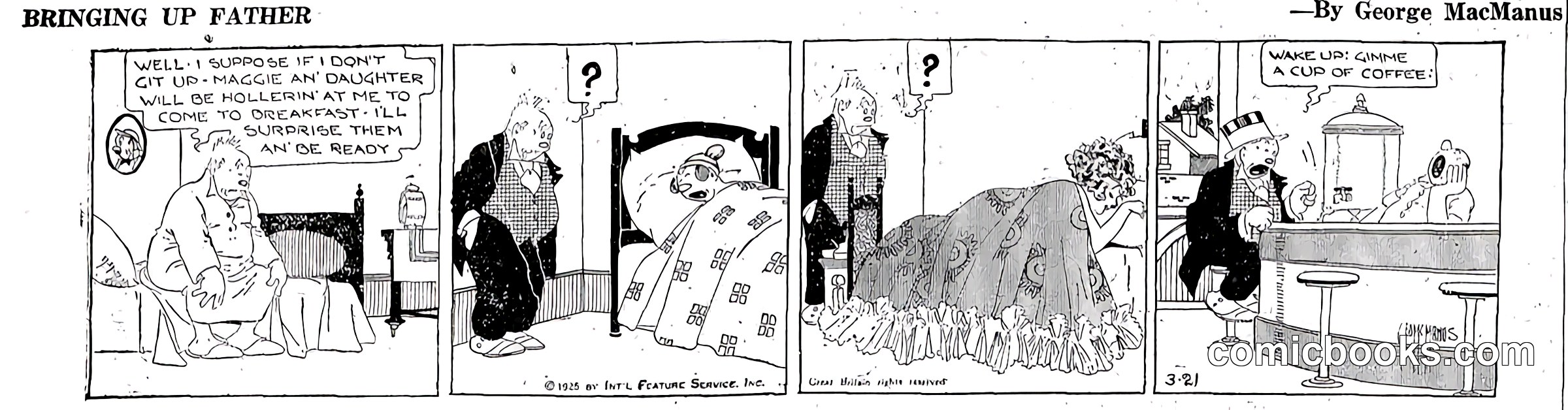 Bringing Up Father — 21 March 1925