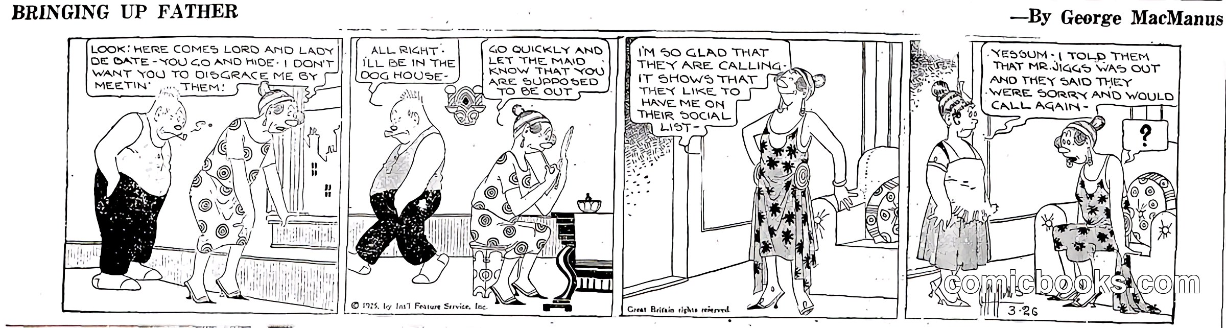 Bringing Up Father — 1925-03-26