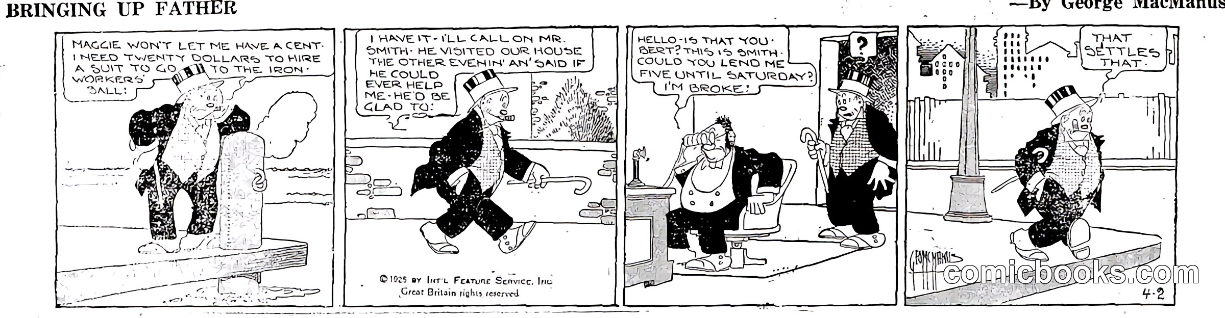 Bringing Up Father — 1925-04-02